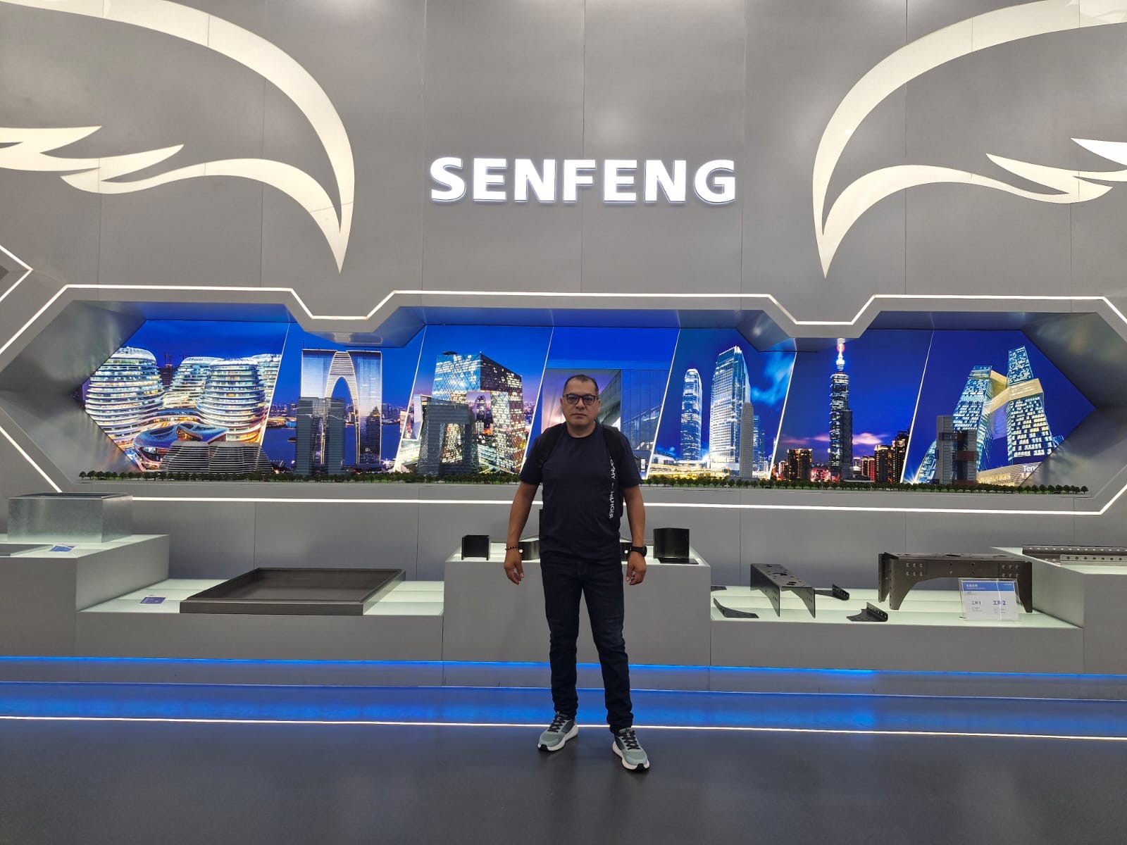 TWF en las instalaciones de Senfeng Laser en China